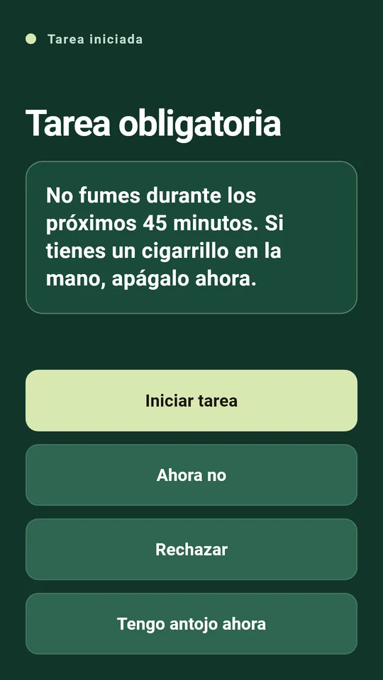 Una tarea breve a la hora en que sueles encender uno